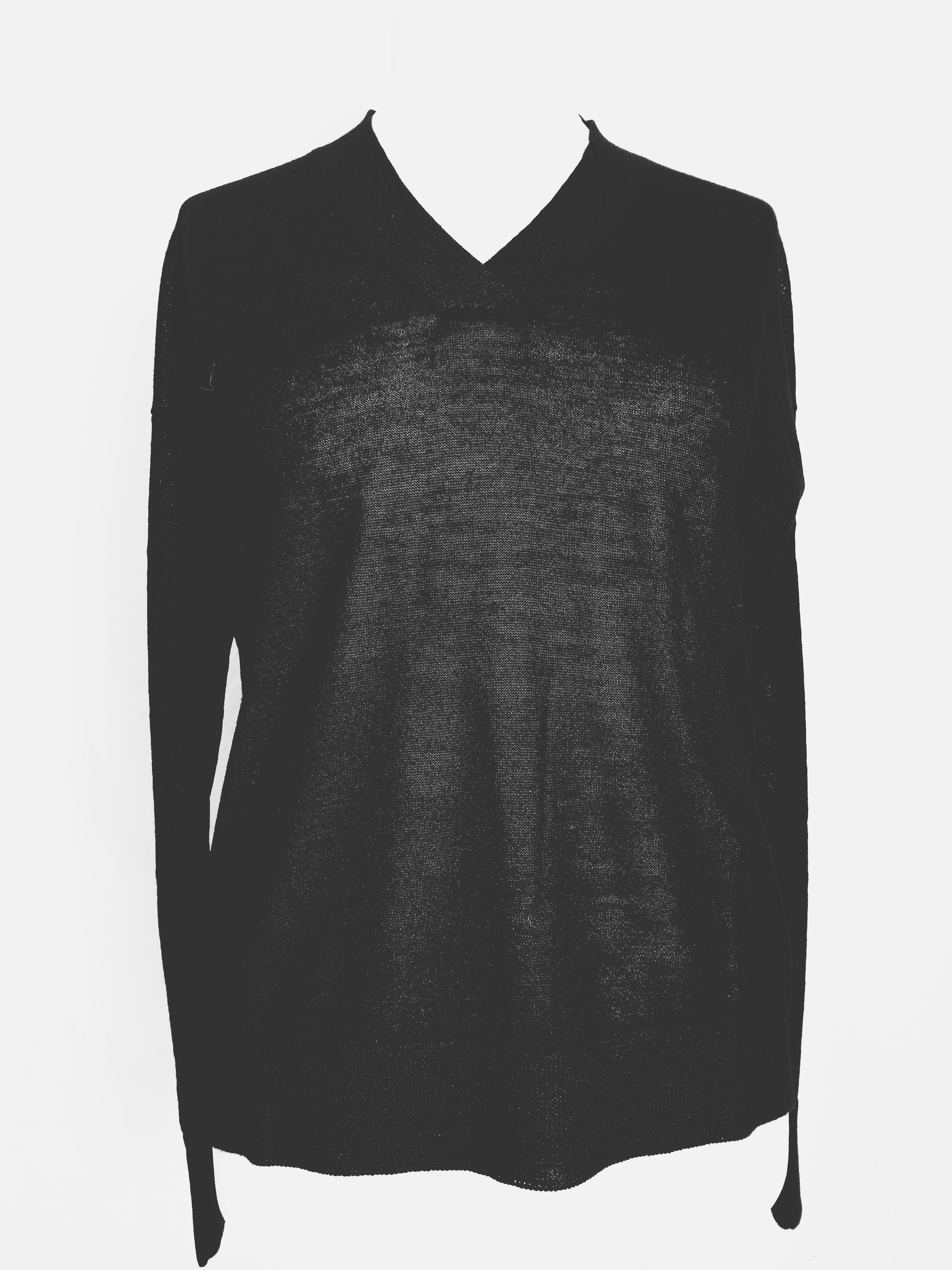 Baby Alpaca V Neck Sweater