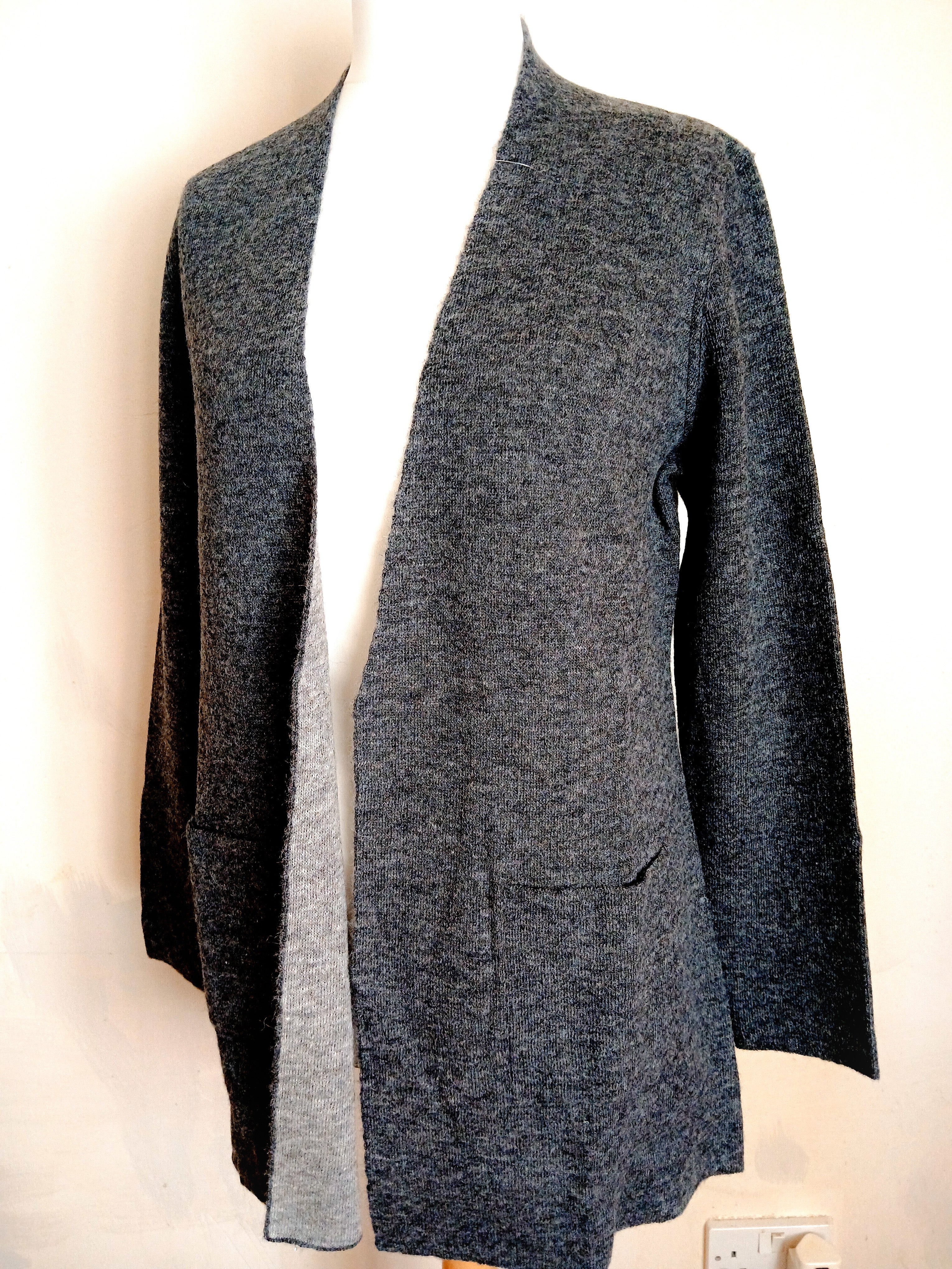 Reversible Open Cardigan