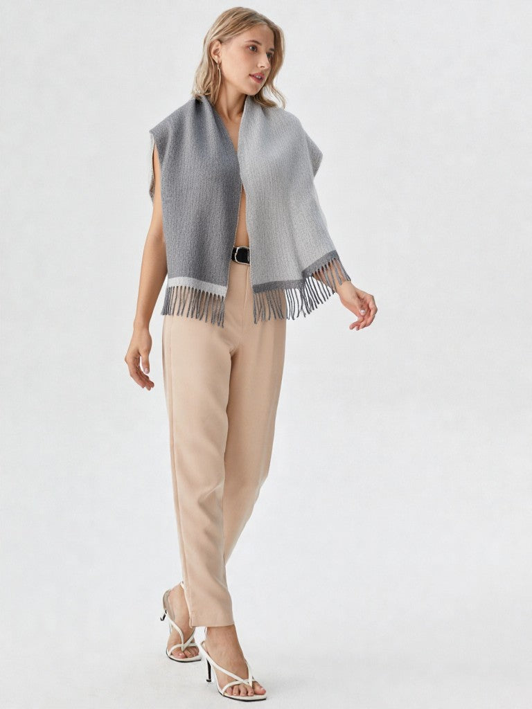  Ladies Double Faced Baby Alpaca Scarf